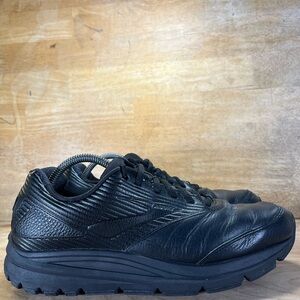 Brooks Addiction Walker 2 Mens Size 10.5 (B) Narrow Walking Shoes Sneakers Black